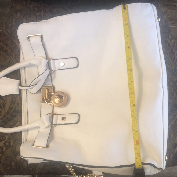 SOLD SOLD Michael Kors white Hamilton bag - Picture 10 of 11